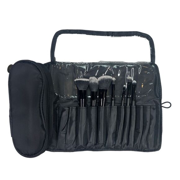 ELLE Deluxe 10-Pc Makeup Brush Collection - Picture 4 of 6